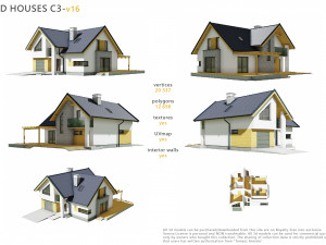house c3v16 3D Модель