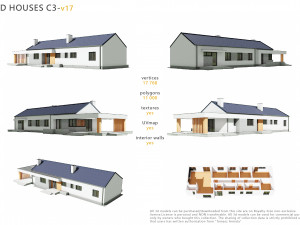 house c3v17 3D Модель