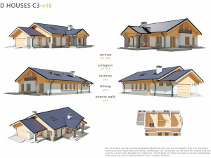 house c3v18 3D Модель