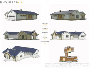 house c3v19 3D Модель