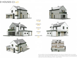 house c3v21 3D Модель