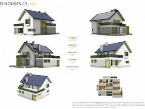 house c3v22 3D Модель
