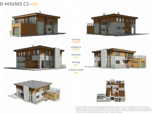 house c3v23 3D Модель