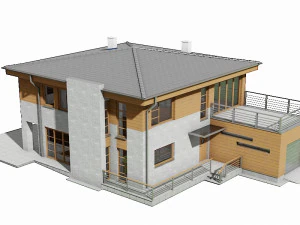 house c3v23 3D Model