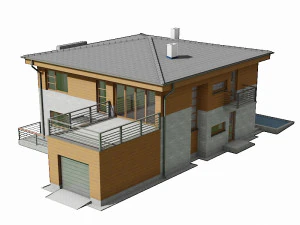 house c3v23 3D Model