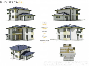 house c3v24 3D Модель