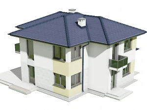 家 c3v24 3Dモデル