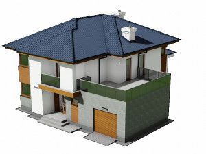 house c3v25 3D Model