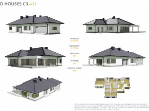 house c3v27 3D Модель