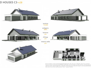 house c3v28 3D Модель