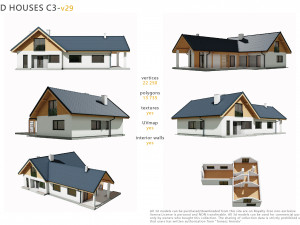 house c3v29 3D Модель
