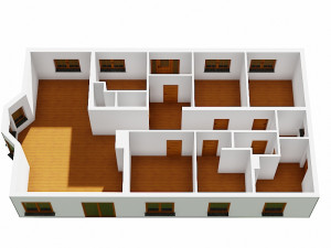 house c3v30 3D मॉडल