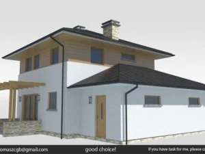 Collection de maisons Modèle 3D