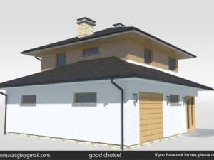 Collection de maisons Modèle 3D