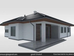 Collection de maisons Modèle 3D
