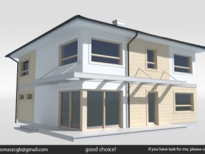 Collection of houses 3D Model