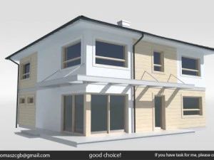 Collection de maisons Modèle 3D