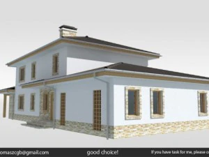 Collection de maisons Modèle 3D