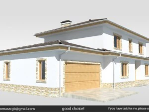 Collection de maisons Modèle 3D