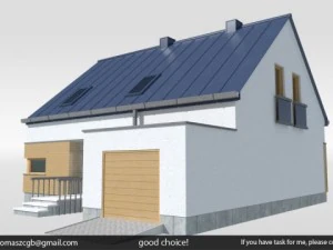 Collection de maisons Modèle 3D
