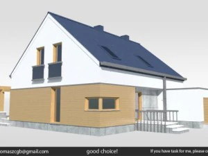 Collection de maisons Modèle 3D