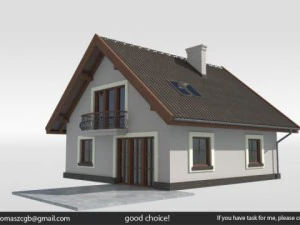 Collection de maisons Modèle 3D