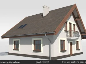 Collection de maisons Modèle 3D