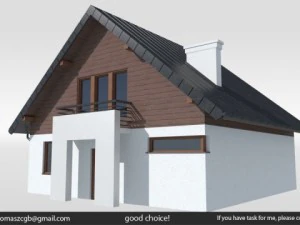 Collection de maisons Modèle 3D