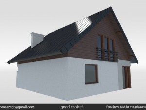 Collection of houses 3D Model