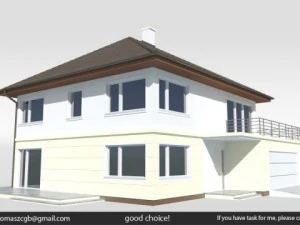 Collection de maisons Modèle 3D