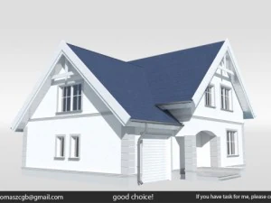 Collection de maisons Modèle 3D