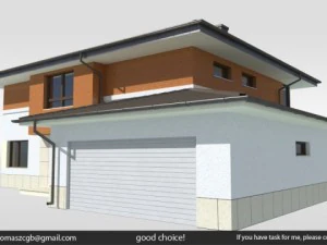 Collection de maisons Modèle 3D