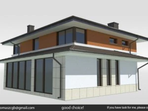 Collection de maisons Modèle 3D