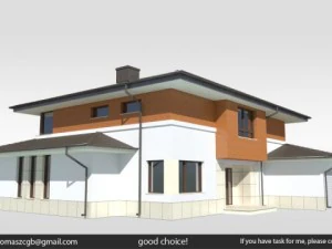 Collection de maisons Modèle 3D