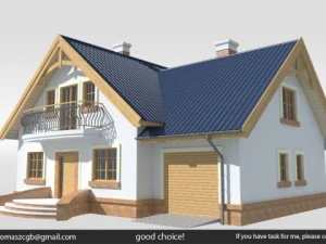 Collection de maisons Modèle 3D