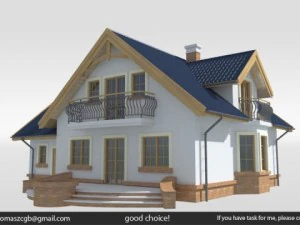 Collection de maisons Modèle 3D