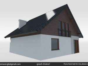 Cyprysek house 3D Model