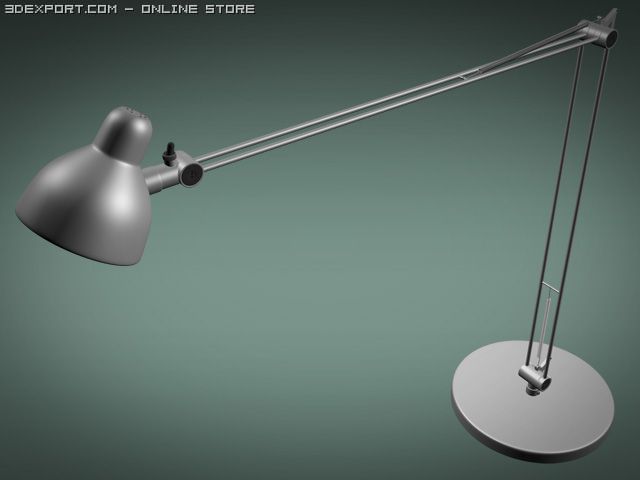 office lamp Modello 3D .c4d .max .obj .3ds .fbx .stl .blend