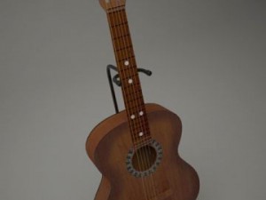 guitar Modèle 3D