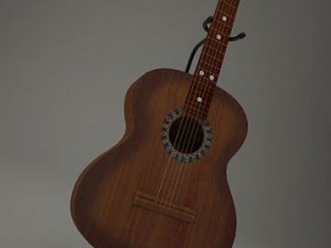 guitar 3D-Modell