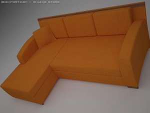 sofa 3D मॉडल