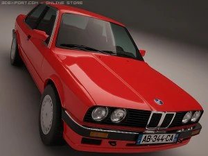 BMW e30 3Dモデル