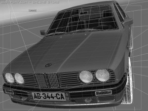 bmw e30 3D Model
