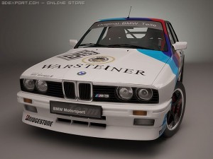 bmw e30 m3 Modèle 3D