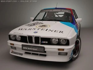 BMW E30 m3 3Dモデル