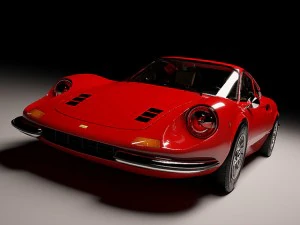 ferrari dino 246 gt 3D Model