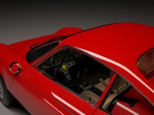 ferrari dino 246 gt 3D Model