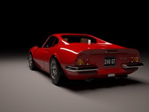 ferrari dino 246 gt 3D-Modell