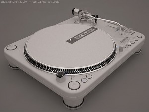 reloop rp6000 mk6 3D-Modell
