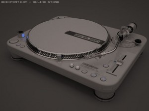 reloop rp6000 mk6 3D-Modell